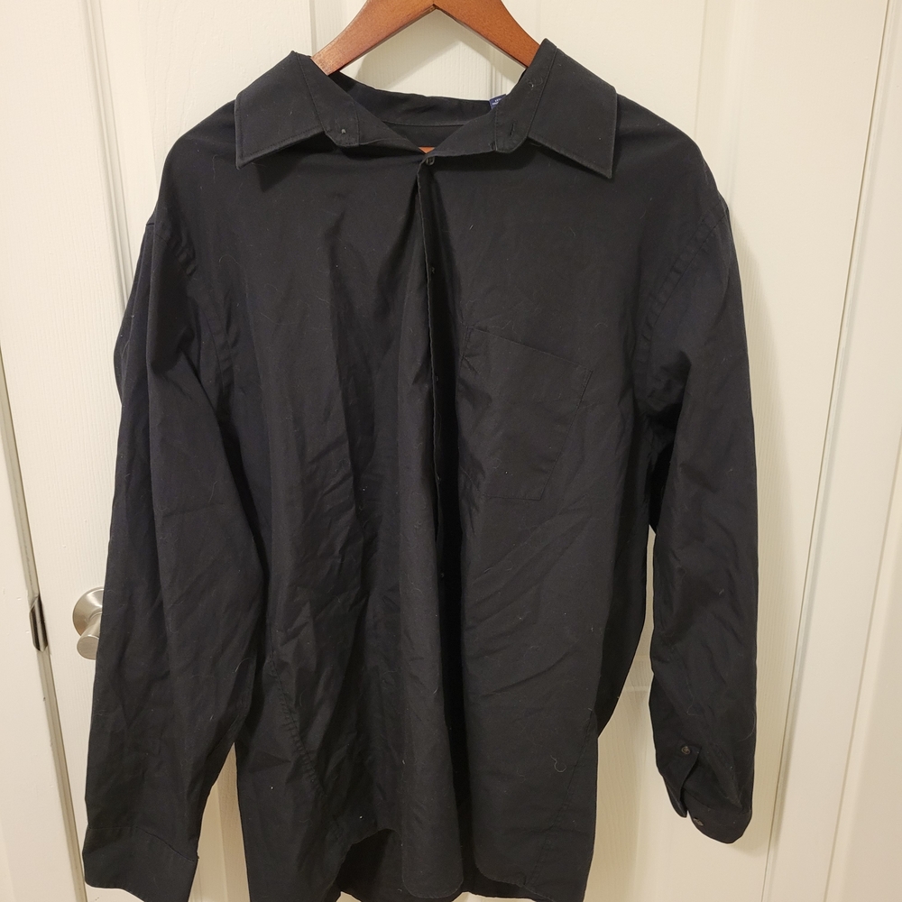 Arrow Men's Black Casual Button Down Shirt